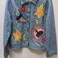 White Stag Light Wash Embroidered Jean Jacket