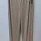 ONYX Nite Light Beige Metallic Straight Pants