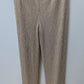 ONYX Nite Light Beige Metallic Straight Pants