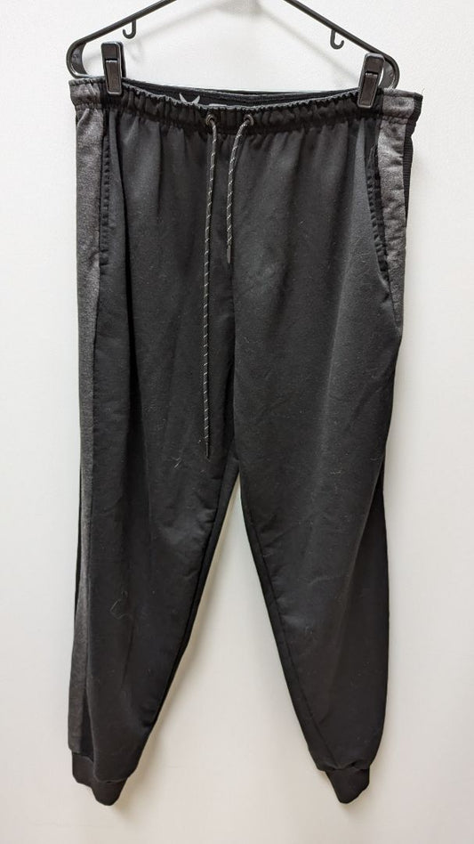 Game Time Black Split Material Jogger Sweatpants