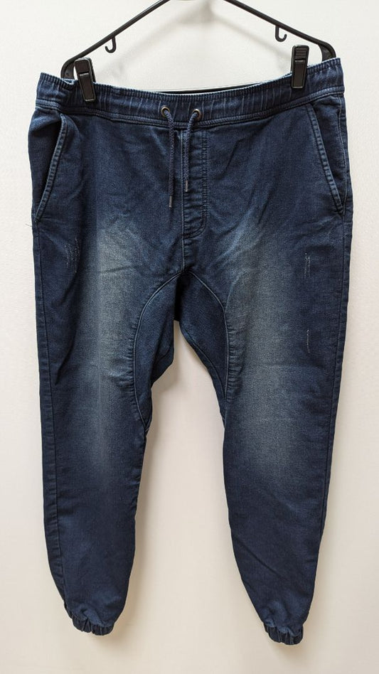 Route 66 Dark Wash Denim Jogger Pants