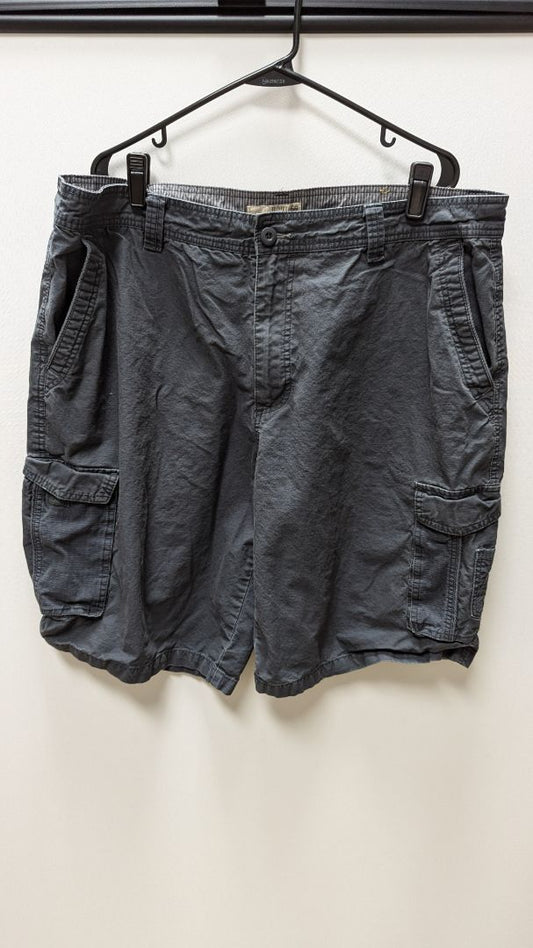 Route 66 Dark Grey Cargo Shorts