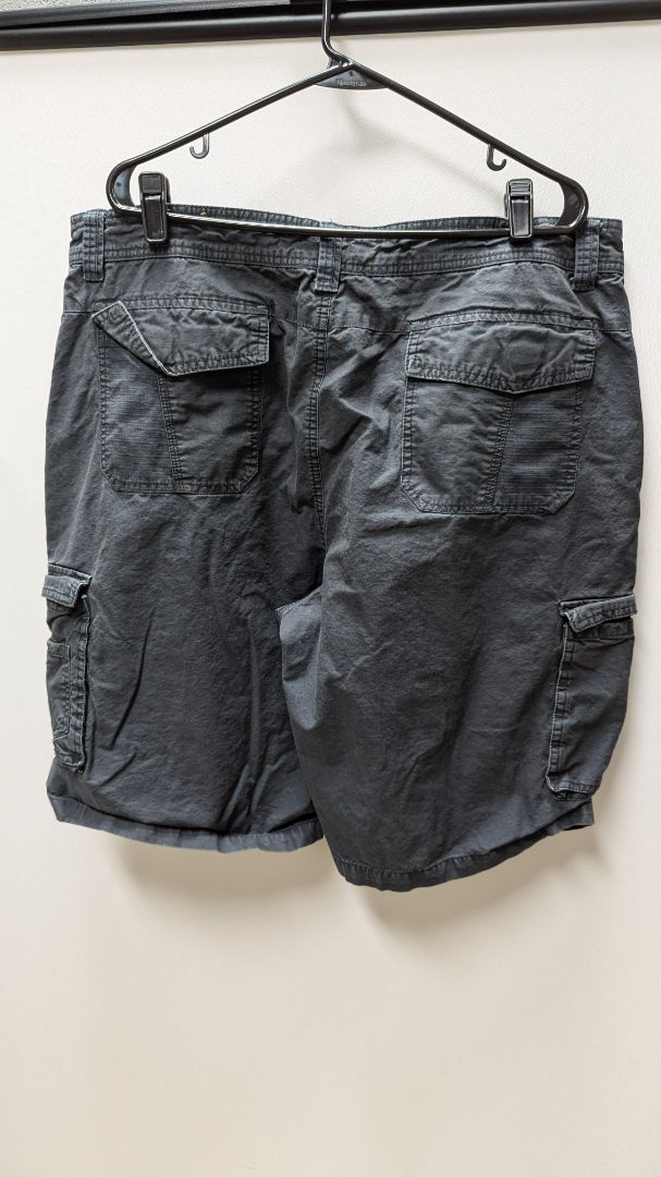 Route 66 Dark Grey Cargo Shorts