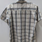 great northwest Clothing Company Light Grey/Brown/Blue Button Up Shirt