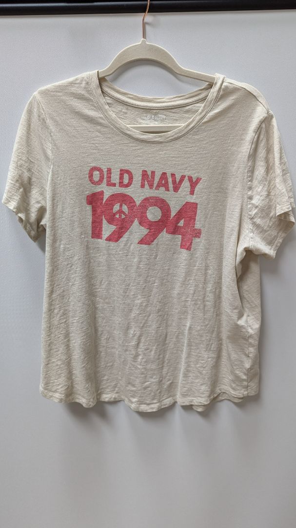 Old Navy Beige "1994" Graphic Tee