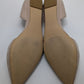 Nine West Beige Pointed Toe Suede Flats