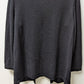 St. John Basics Black/Gold Open Front Cardigan