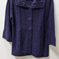 Creazioni Effeci Purple Knit Button Up Cardigan