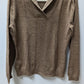 westbound Light Brown Knit Sweater