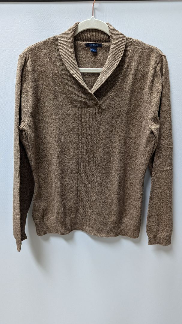 westbound Light Brown Knit Sweater