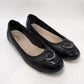 Collection by Clarks Black Faux Leather Flats