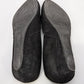 Fioni Black Faux Suede Wedges