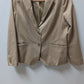 Talbots Tan Long Sleeve 2 Button Blazer