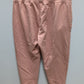 Ambiance Pink Elastic Waist Jogger Sweatpants