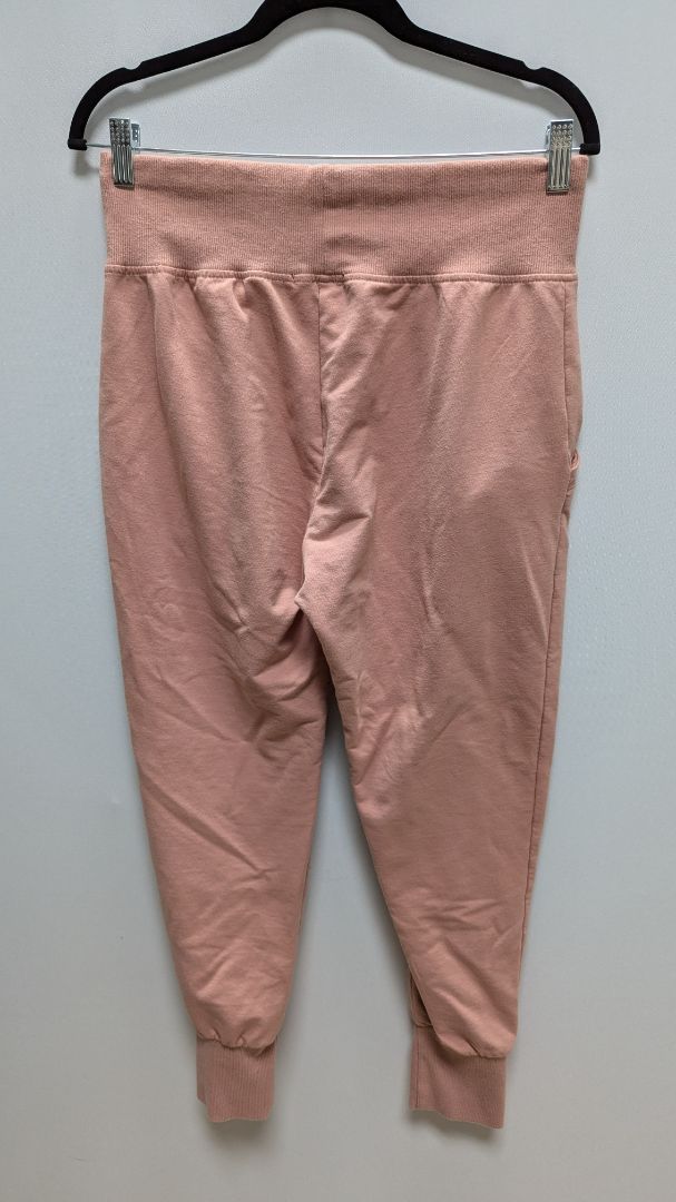 Ambiance Pink Elastic Waist Jogger Sweatpants