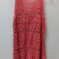 ASHA Pink Lace Cover-Up Dress