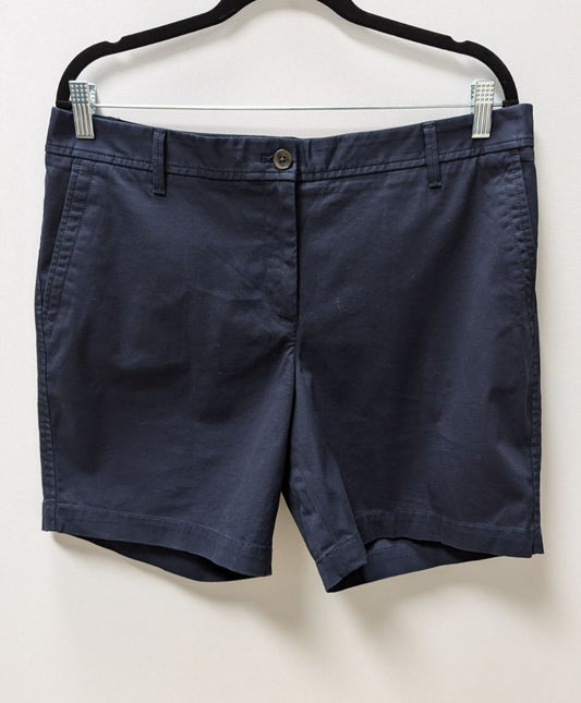 Talbots Navy "Relaxed Chino" Shorts