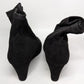 Lane Bryant Black Suede Ankle Boots