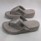 Crocs Grey Monteray Platform Sandals