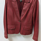 Uniform John Paul Richard Red Leather Jacket