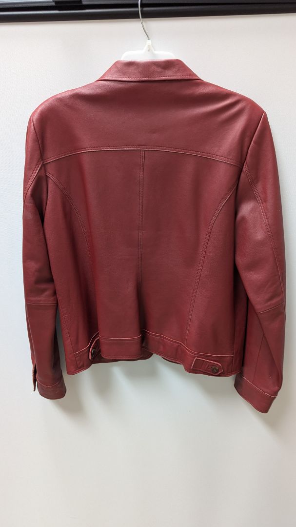 Uniform John Paul Richard Red Leather Jacket