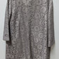 Chico's Grey Lace Cardigan