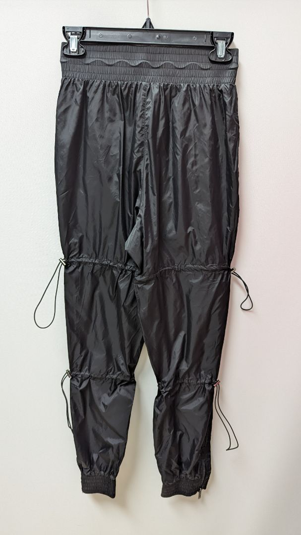 Herve Black Lightweight Drawstring Active Pants