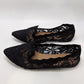 Seychelles Black Lace Pointed Toe Flats