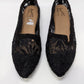 Seychelles Black Lace Pointed Toe Flats