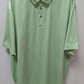 Ben Hogan Performance Light Green Striped Polo Shirt