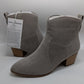 Amazon Essentials Light Grey Heather Microsuede Boots