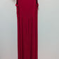 Loveappella Red Sleeveless Maxi Dress