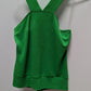 INC Emerald Green Cropped Halter Tank Top