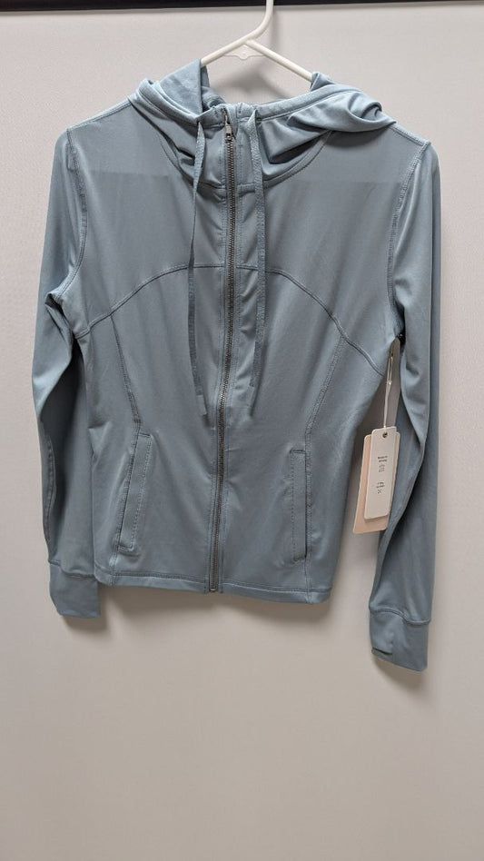 Love Tree Light Blue Knit Active Jacket