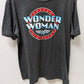 Wonder Woman Grey Graphic Short Sleeve Tee