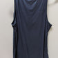 NAUTICA Navy Floral Button Neckline Knit Tank