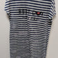 Disney Parks Navy/White Striped "Best Day Ever" Graphic Tee Dress