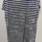 Disney Parks Navy/White Striped "Best Day Ever" Graphic Tee Dress