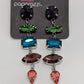 Paparazzi Multicolor Long Faux-Gemstone Earrings
