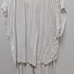 Just Living White/Black Striped Casual Blouse & Pants Set