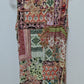 Cupio Multicolor Patterned Button-Down Swing Dress