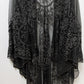 Origami Black Lace Kimono Overpiece