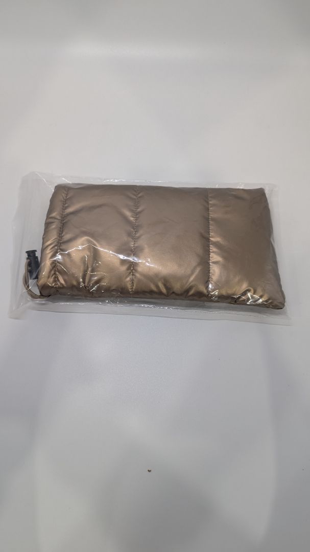 DIFF Gold Small Puffer Pouch