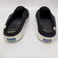 Keds x Kate Spade Black Glitter Slip-On Sneakers