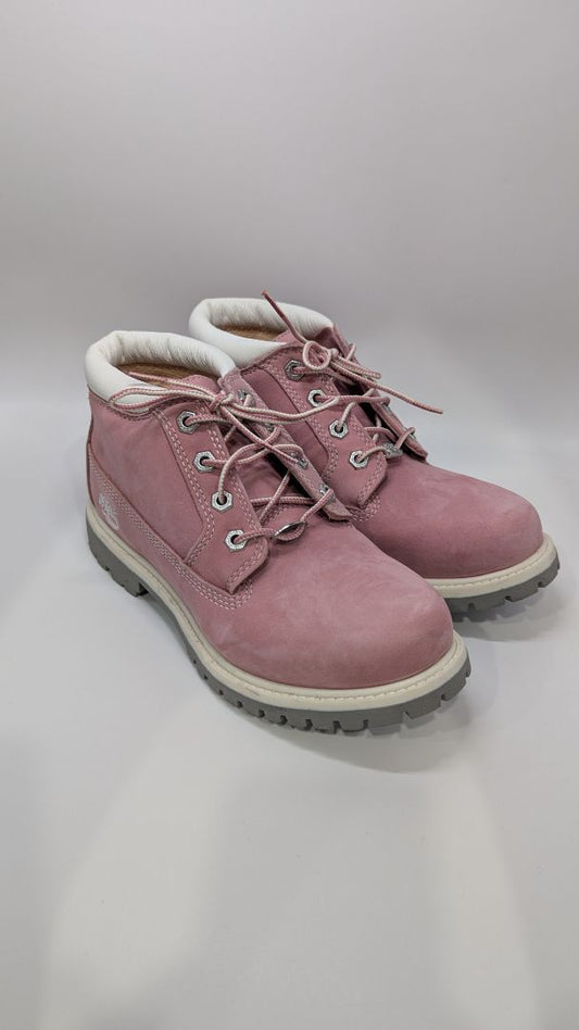 Timberland Pink Suede Nellie Waterproof Boots