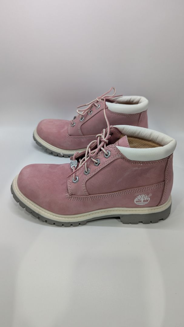 Timberland Pink Suede Nellie Waterproof Boots