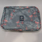 Narwey Blue Flamingo 2-Piece Toiletries Travel Bags