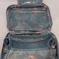 Narwey Blue Flamingo 2-Piece Toiletries Travel Bags