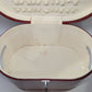 Red Leather Vintage Travel Jewelry Case