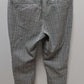 Old Navy Black/White Plaid High-Rise Pixie Skinny Pants